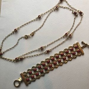 Talbots necklace & bracelet set